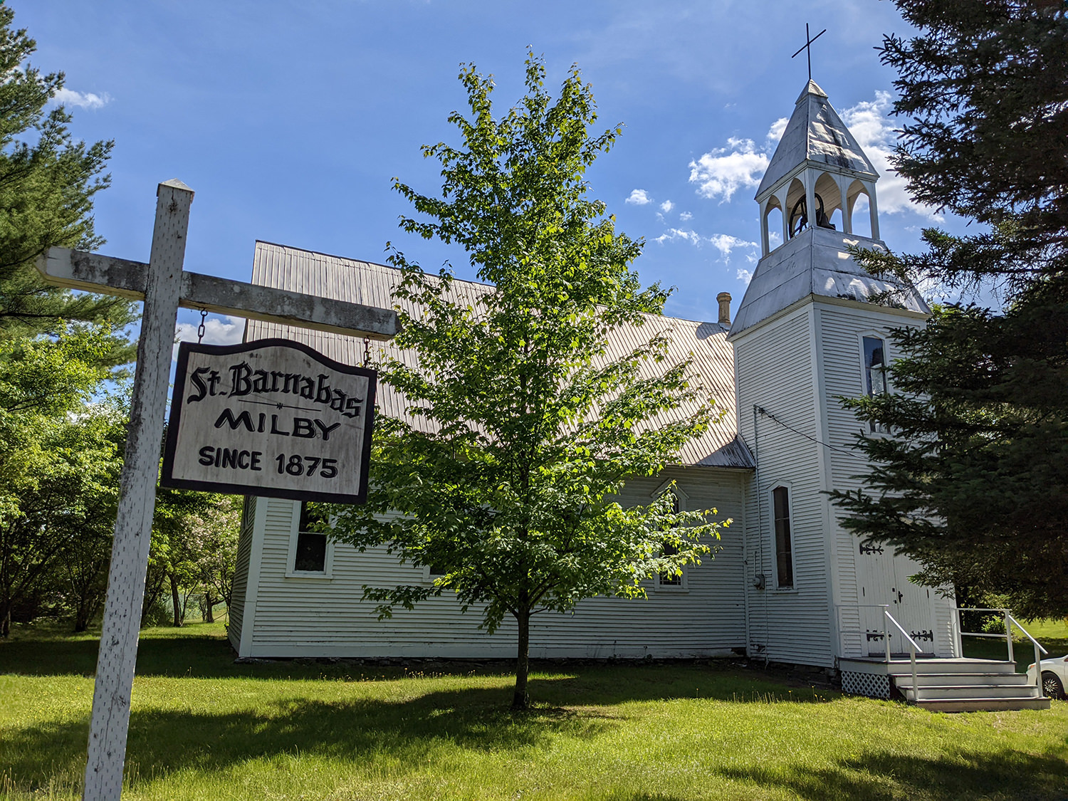 Photo de l’église anglicane de Waterville Québec